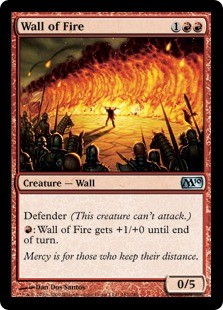 Wall of Fire Foil -E-
