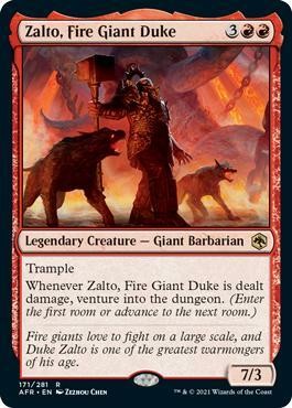 Zalto, Fire Giant Duke -E-