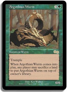 Argothian Wurm -E-