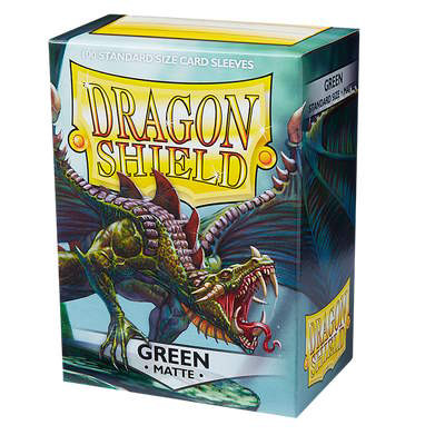 Dragon Shield Sleeves Matte Green Grün 100 Stk