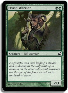 Elvish Warrior -E-