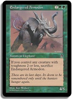 Endangered Armodon -E-