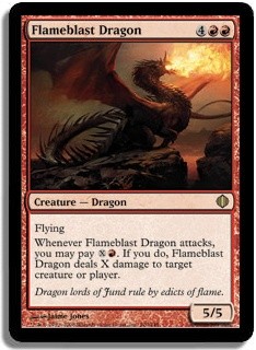 Flameblast Dragon Foil -E-