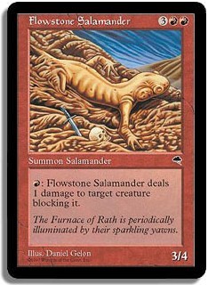 Flowstone Salamander -E-