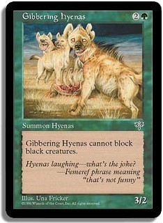 Gibbering Hyenas -E-