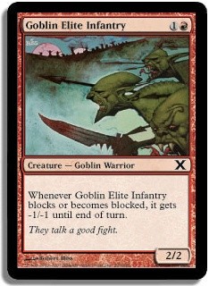 Goblin Elite Infantry Foil  -E-