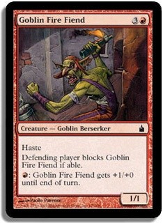 Goblin Fire Fiend Foil -E-