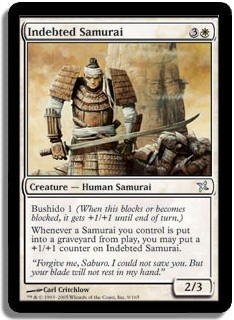 Indebted Samurai Foil -E-