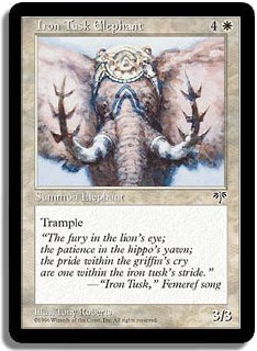 Iron Tusk Elephant -E-