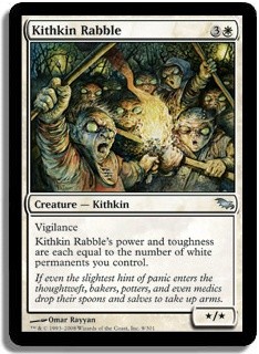 Kithkin Rabble Foil -E-