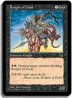 Knight of Dusk -E-