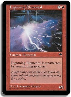 Lightning Elemental -E-