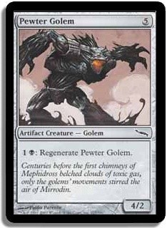 Pewter Golem -E-