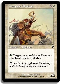 Rampant Elephant -E-