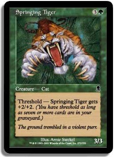 Springing Tiger -E-