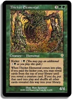 Thicket Elemental -E-