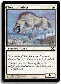 Tundra Wolves Foil -E-